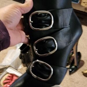 Aminah Abdul Ankle Boits Retailed 595.00.